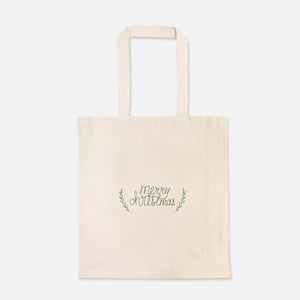 Heavy Cotton Tote Bag – Merry Christmas