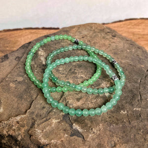Green Aventurine Mini Bead Bracelet
