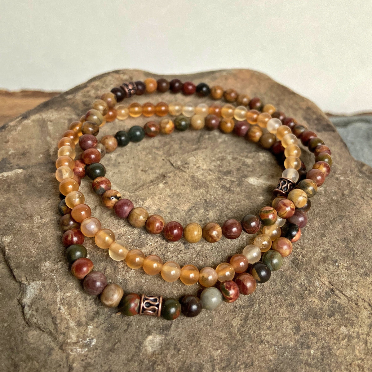 Grounding Mini Bead Trio