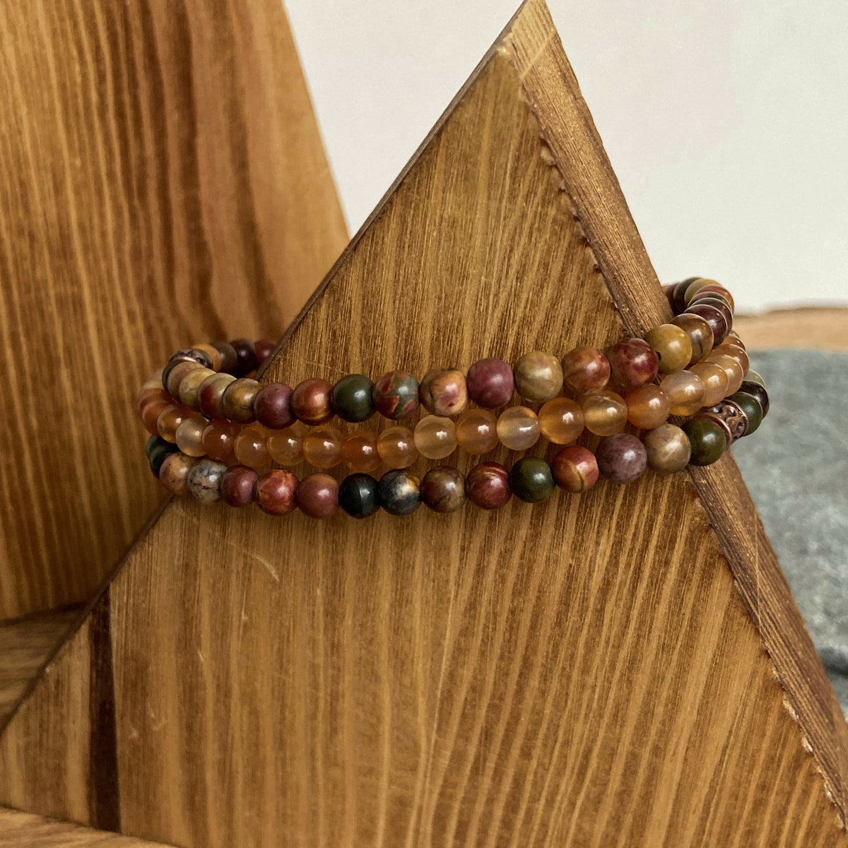 Grounding Mini Bead Trio