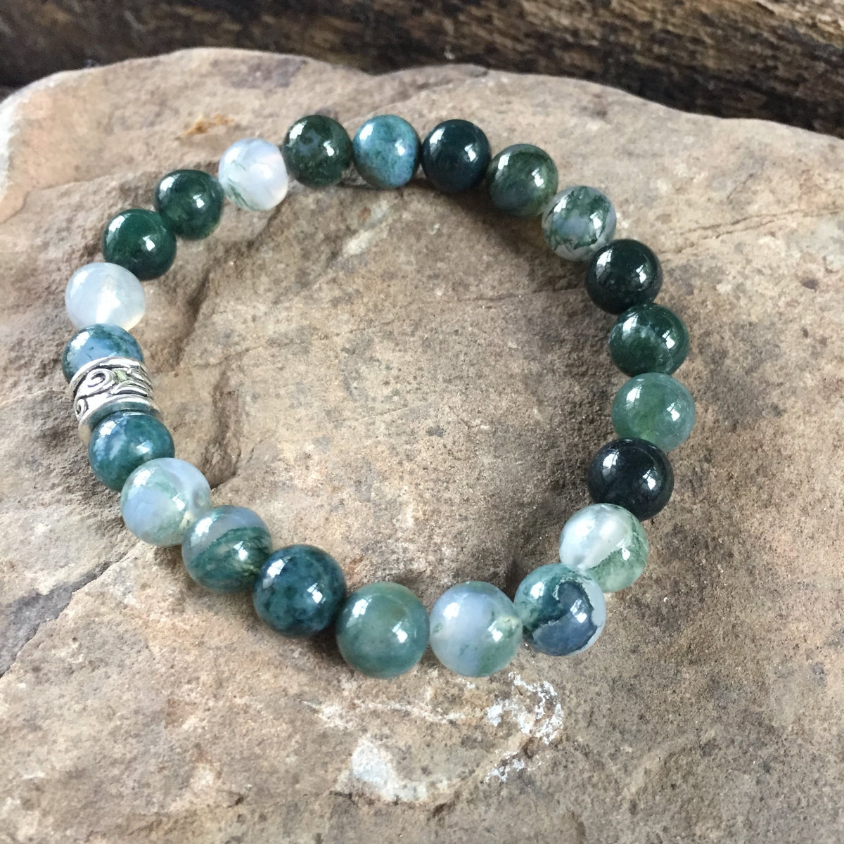 Moss Agate Bracelet