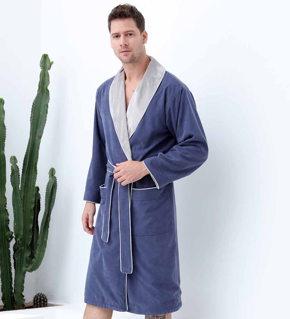 Men&#39;s Luxury Microfiber Spa Robe