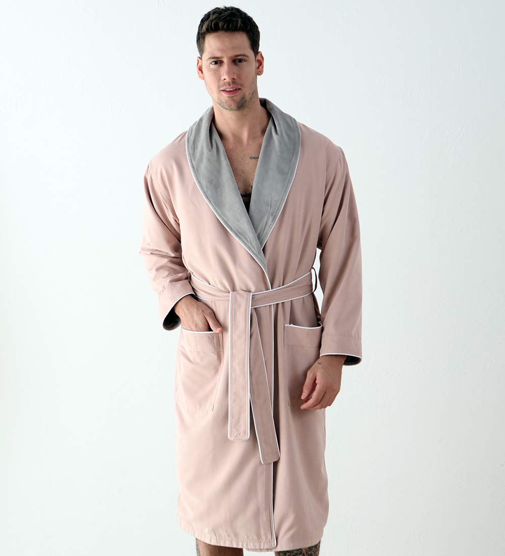 Men&#39;s Luxury Microfiber Spa Robe