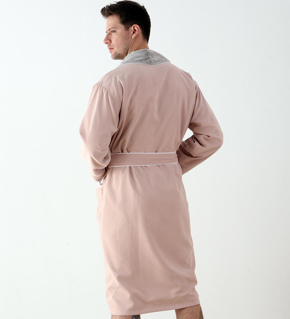 Men&#39;s Luxury Microfiber Spa Robe