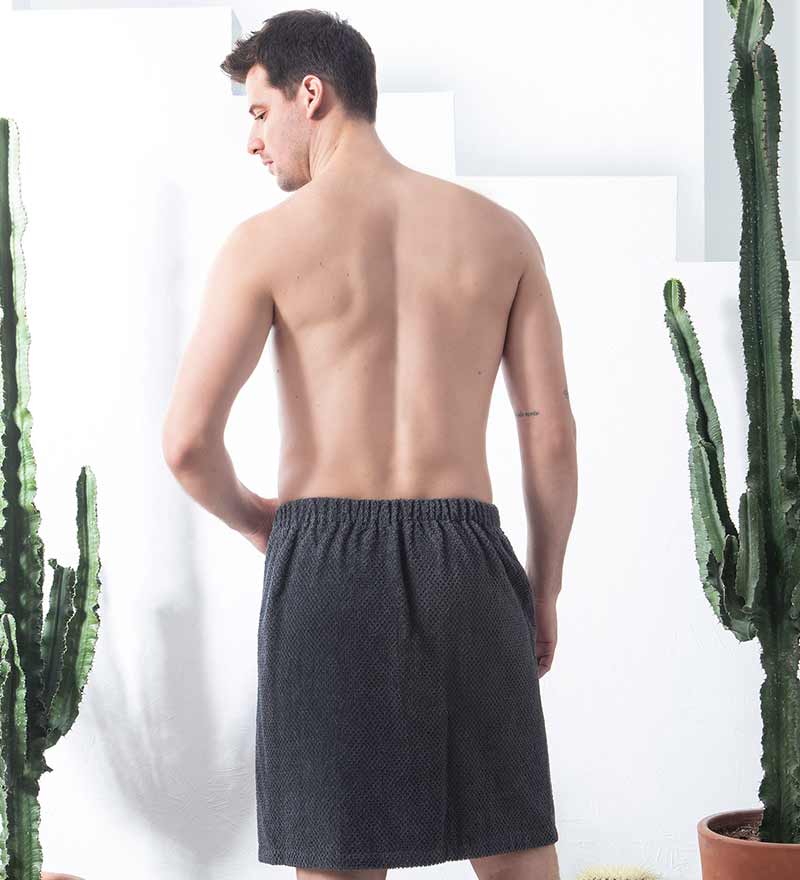 Men&#39;s Turkish Cotton Towel Wrap