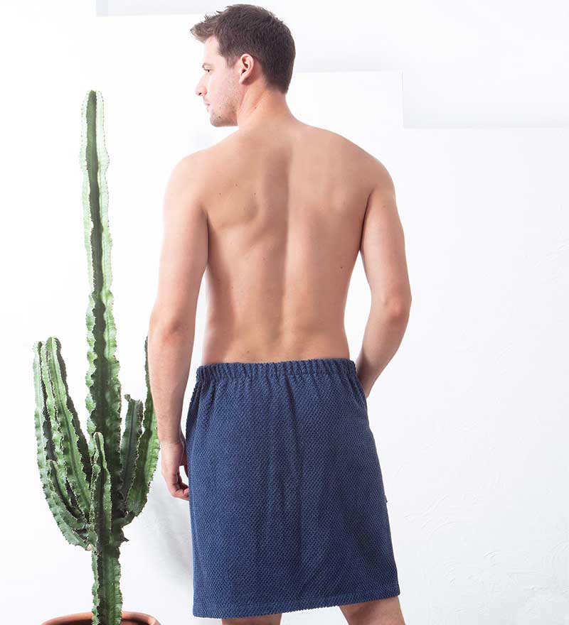 Men&#39;s Turkish Cotton Towel Wrap