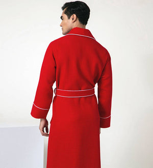 Men's Luxury Waffle Hotel Robe