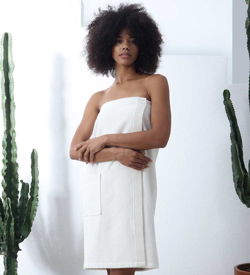 Women&#39;s Turkish Cotton Towel Wrap