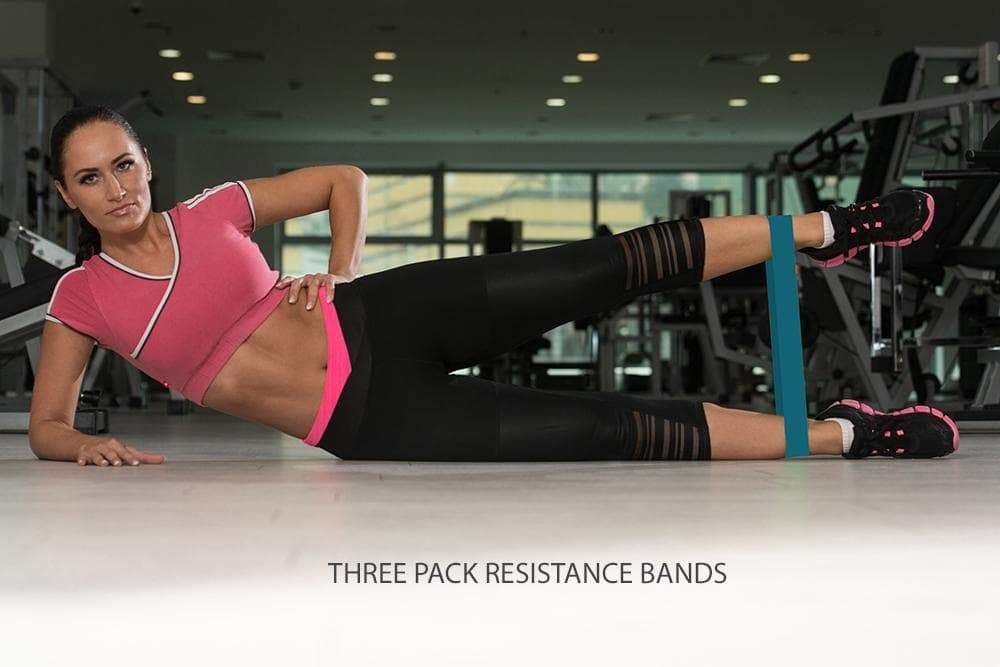 Muscle Recovery &amp; 3 Pack Resistance Band Bundle