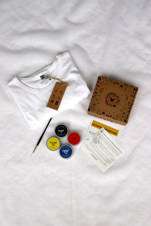 Fabric Painting Kit + Sustainable Unisex Tshirt