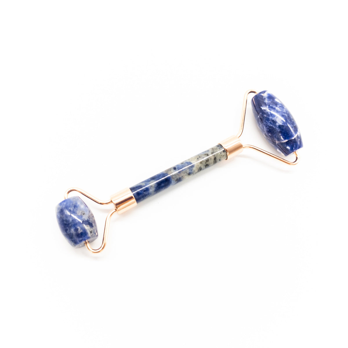 Copper &amp; Crystal Face Roller - Massager