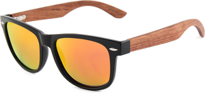 Real Rosewood Classic Wanderer Sunglasses by WUDN