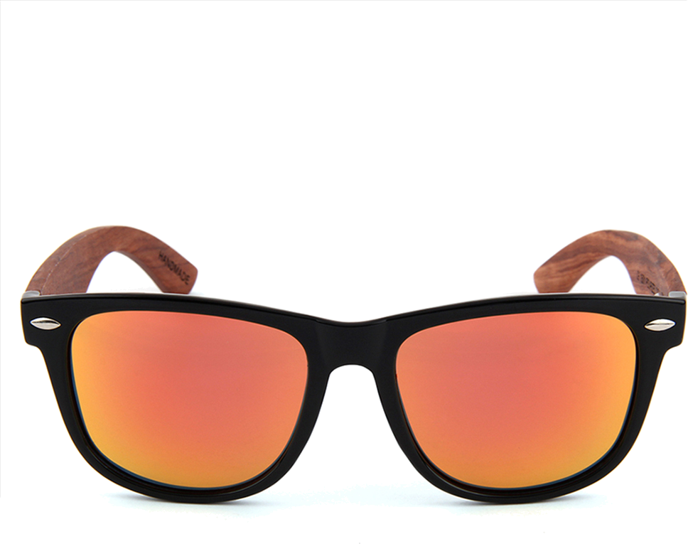 Real Rosewood Classic Wanderer Sunglasses by WUDN