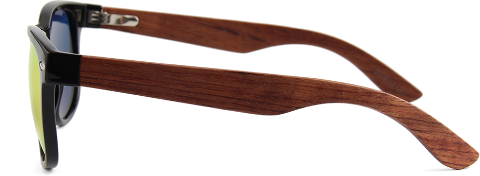 Real Rosewood Classic Wanderer Sunglasses by WUDN