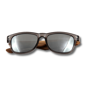 Real Zebra Wood Wanderer Sunglasses by WUDN