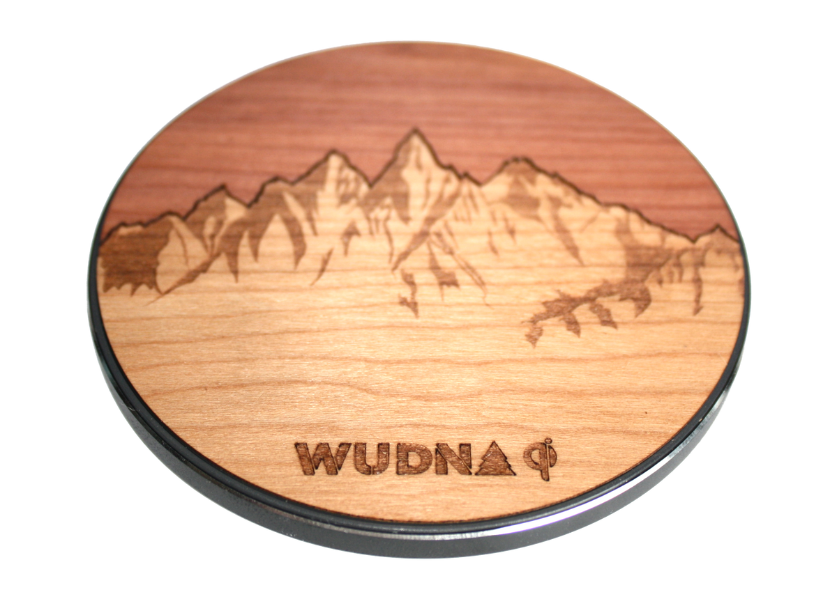 Wooden Qi Wireless Fast Charger