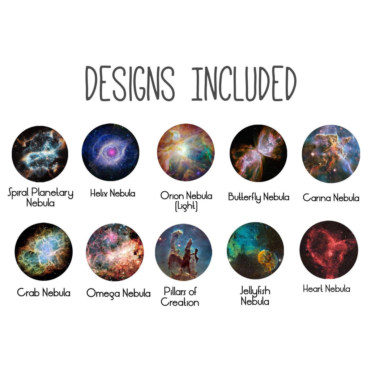 Interchangeable Nebula Lapel Pin