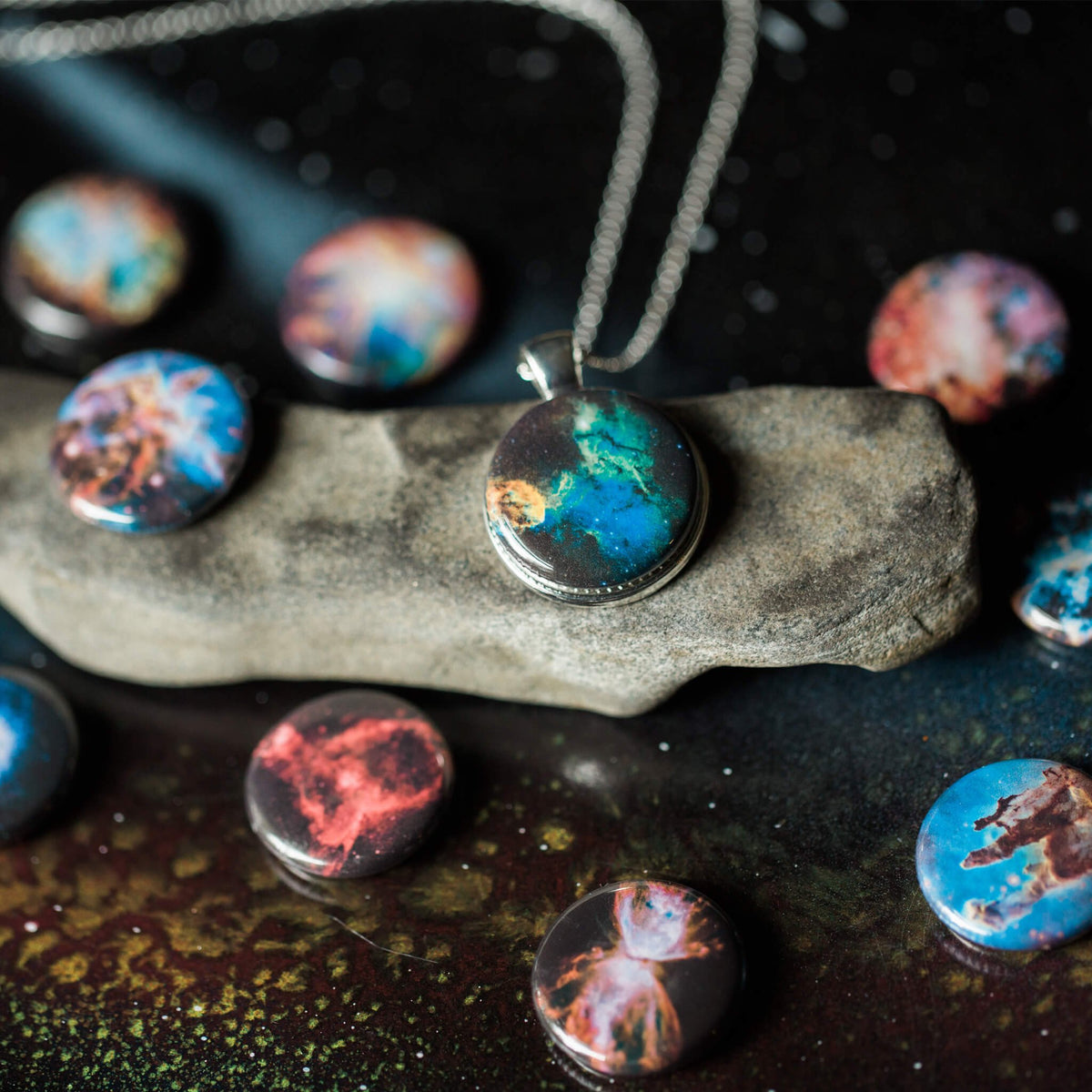 Interchangeable Nebula Necklace